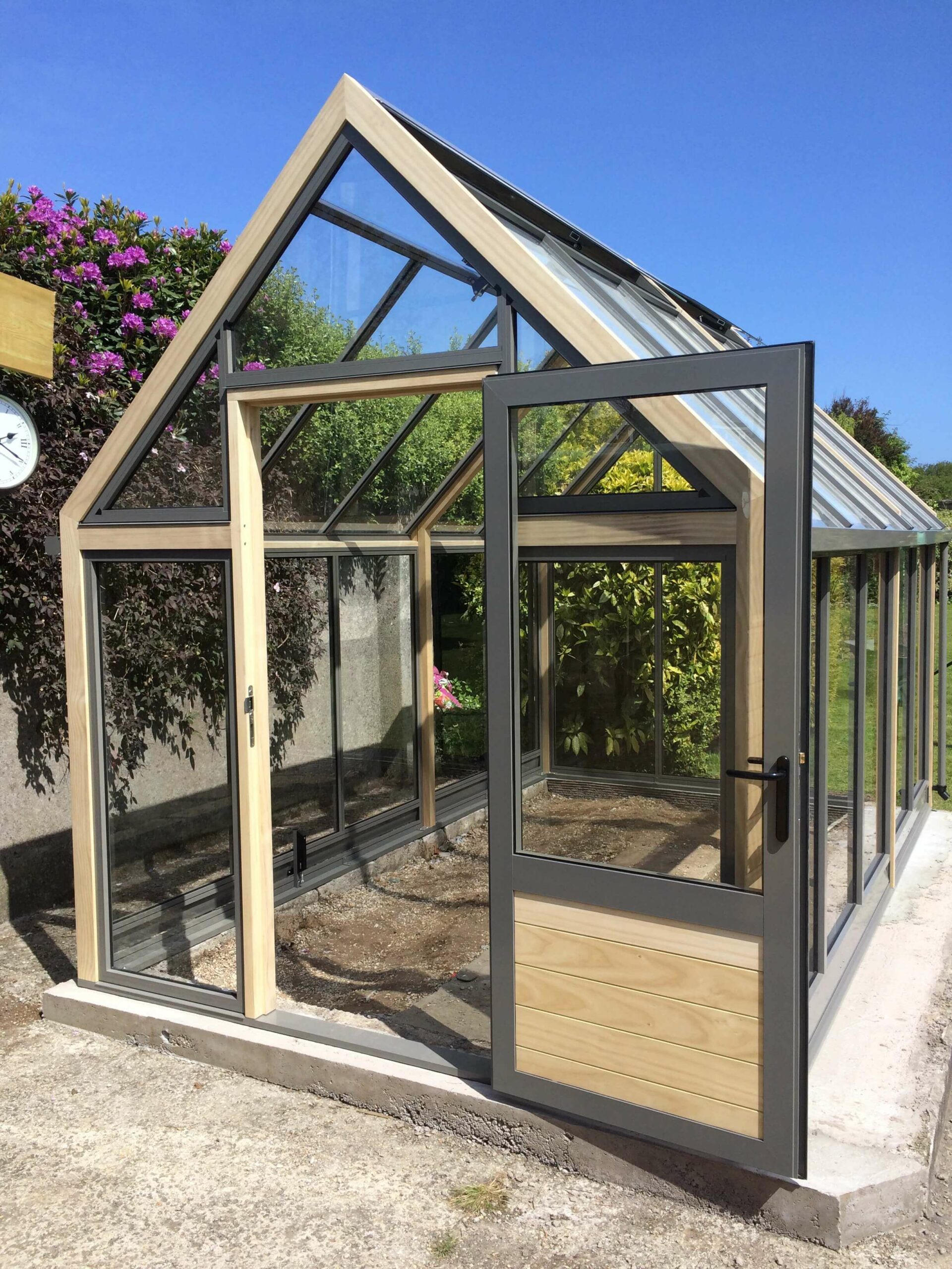beautiful new greenhouse