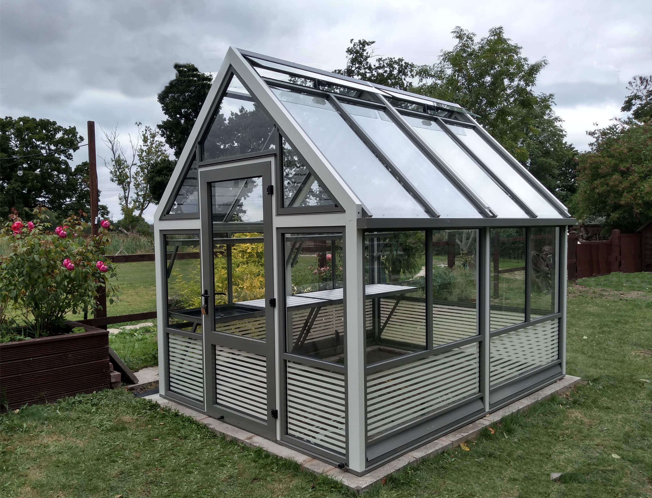 aluminium greenhouse