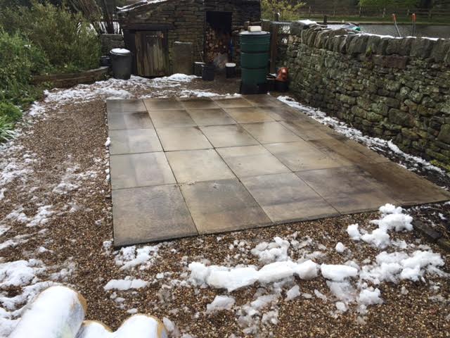 flagstone base