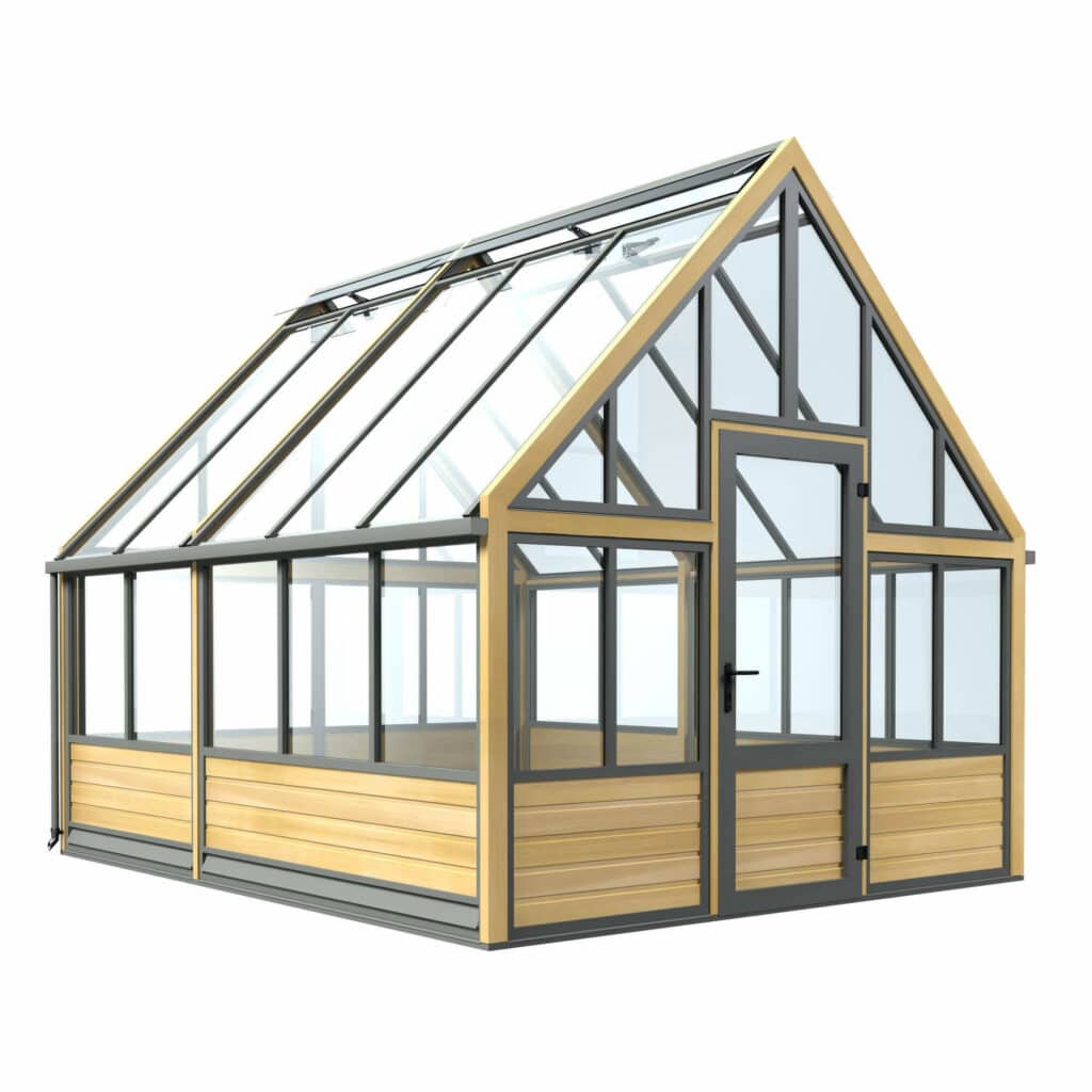 accoya, wooden greenhouse, Hampton Court Flower Show